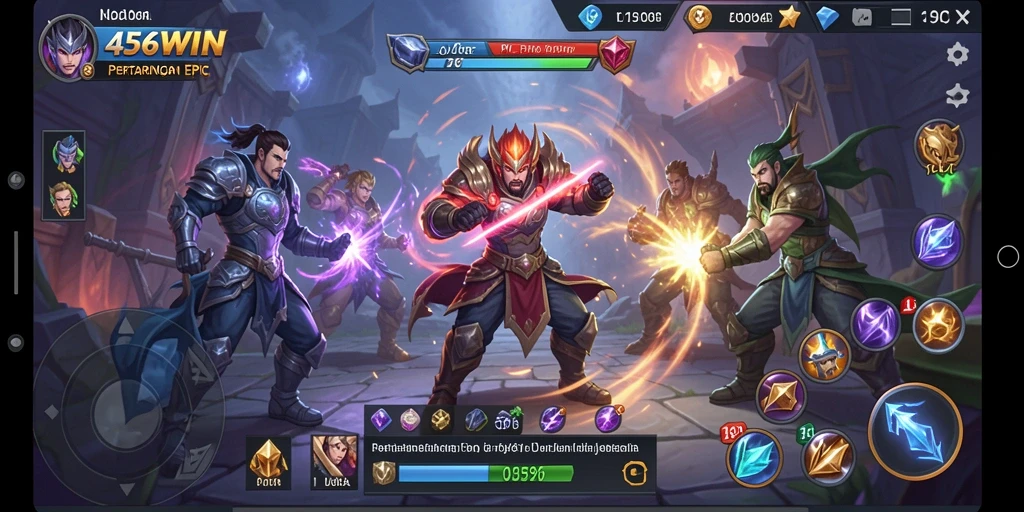 Tampilan gameplay seru dan dinamis dari 456WIN.