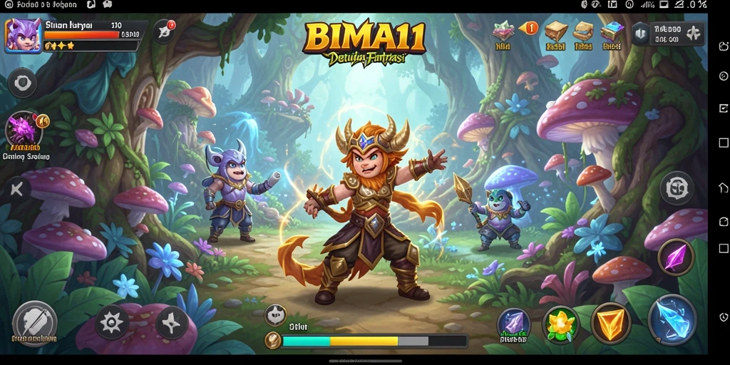 Gameplay seru dalam dunia petualangan BIMA11.