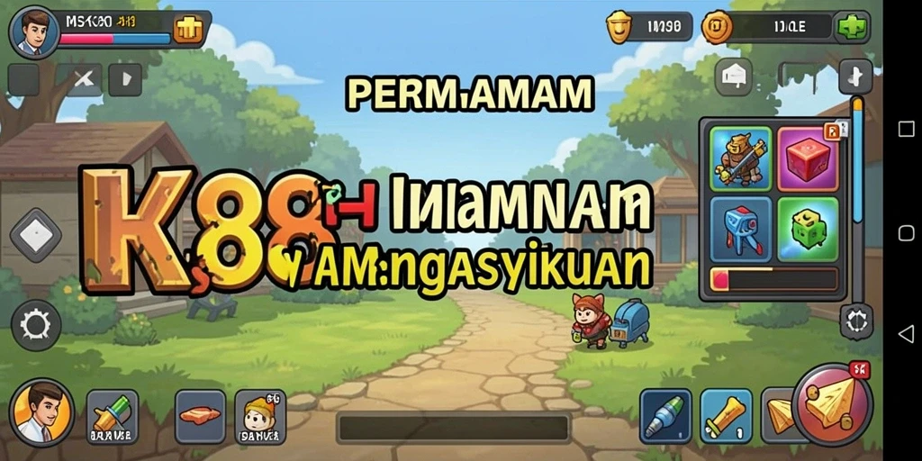 Screenshot gameplay RK88 menampilkan aksi seru dan tampilan visual yang menarik.